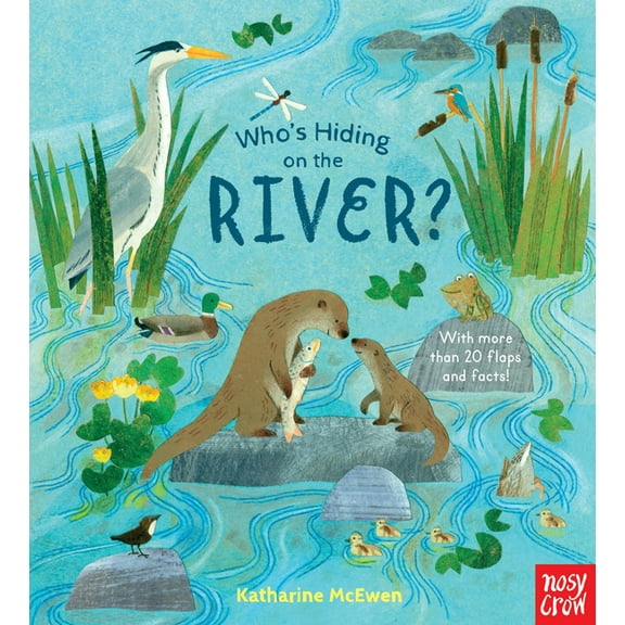 Who's Hiding Who's Hiding on the River?, (Board Book)