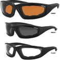 thumbnail image 4 of Bobster Men's Foamerz Sunglasses,OS,Black Frame/Anti-Fog Smoked, 4 of 4