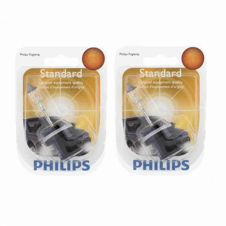 2 pc Philips 893B1 Fog Light Bulbs compatible with 230893MW 78741