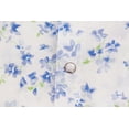 thumbnail image 2 of Women's Sleeveless Pearl Snap Button Floral Duster Nightgown Lounger Robe G168 (Blue, S), 2 of 3