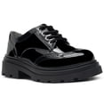 thumbnail image 3 of Zapato Escolar Bostoniano Karsten Charol con Tacon para Niña Negro 18.5, 3 of 5