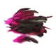 thumbnail image 5 of Paquete de 50 anillos de plumas de gallo para disfraz, manualidades, 10-18 cm, color rojo rosa, 5 of 9