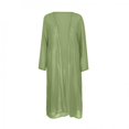 thumbnail image 5 of TopLLC Robes d'Été pour Femmes Fluides à Imprimé Floral Ensemble Deux Pièces Robe en Chiffon Grande Taille Col Ras du Cou Robe Sans Manches Invitée de Mariage, 5 of 5