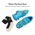 thumbnail image 2 of Tacos de Fútbol DREAM PAIRS SDSO2307K para Niños Suelo Firme Talla 3, 2 of 5