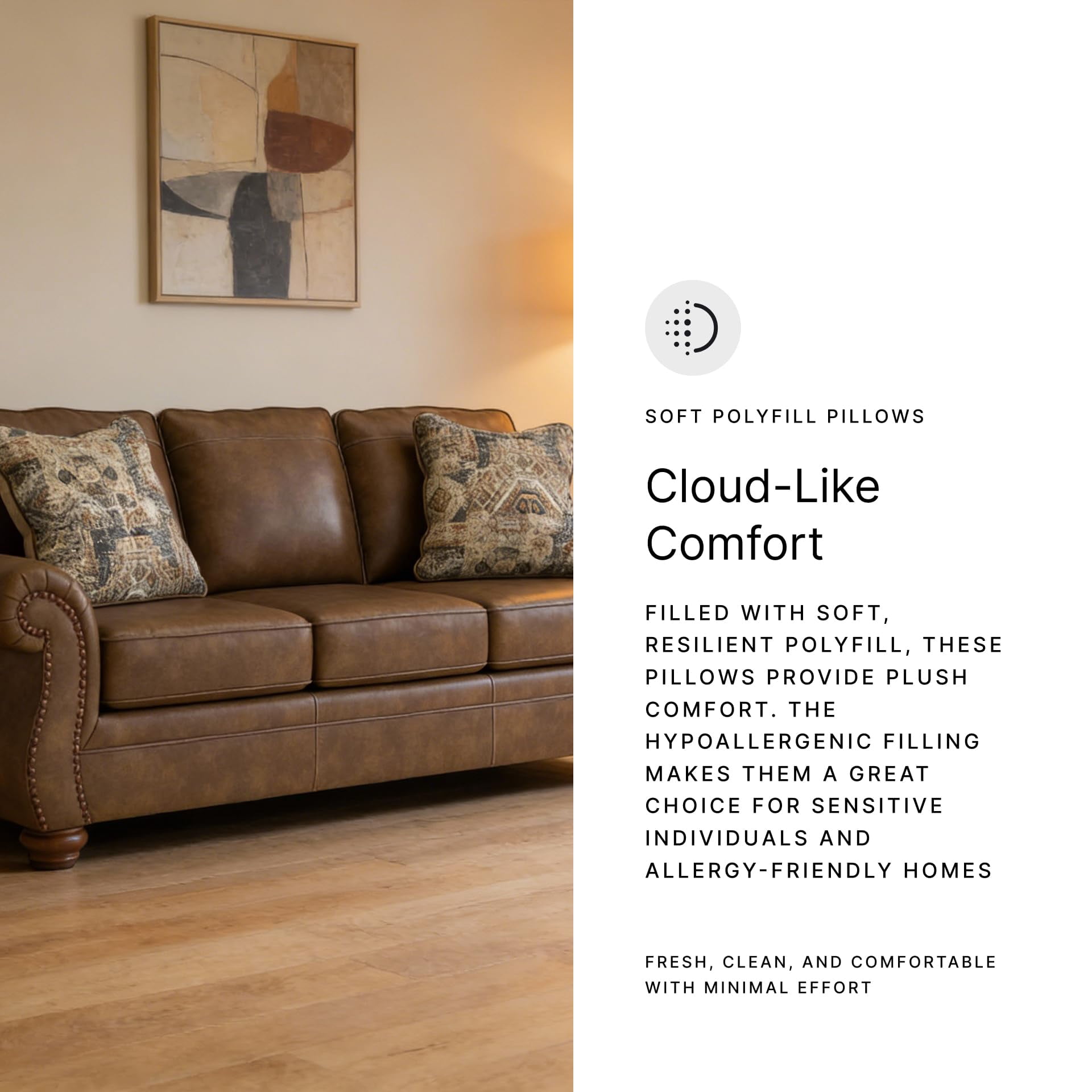 Signature Design by Ashley Shadsburne Brown Sofa