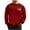 Red#37, variant on YOIAVAIOY Men Valentines Gift Y2k Heart Print Sweatshirt Long Sleeve Crew Neck Pullover Lounge Casual Loose Hooded Sweatshirts Pink M