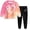 a31-Hot Pink, variant on KPOPLK Toddler Baby Girl Clothes Pants Set Toddler Pullover Cute Print Long Sleeve Tops Fall Winter 2 Piece Outfits Size 2-3 Years