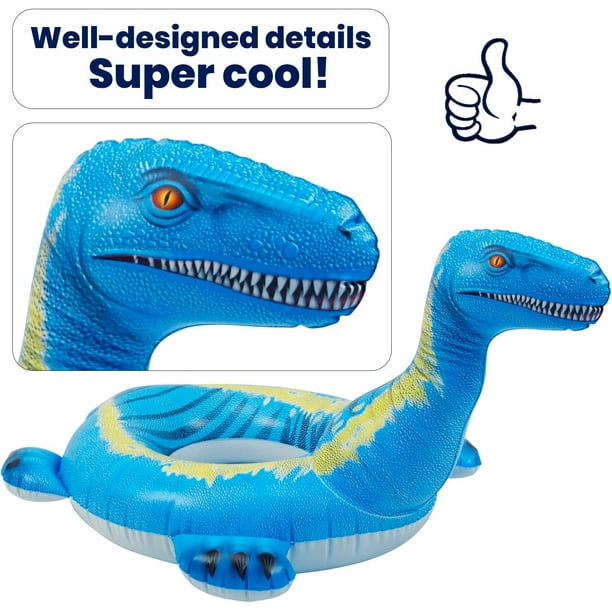 39 inch Lifelike Inflatable Dinosaur Pool Floats dinosaurus