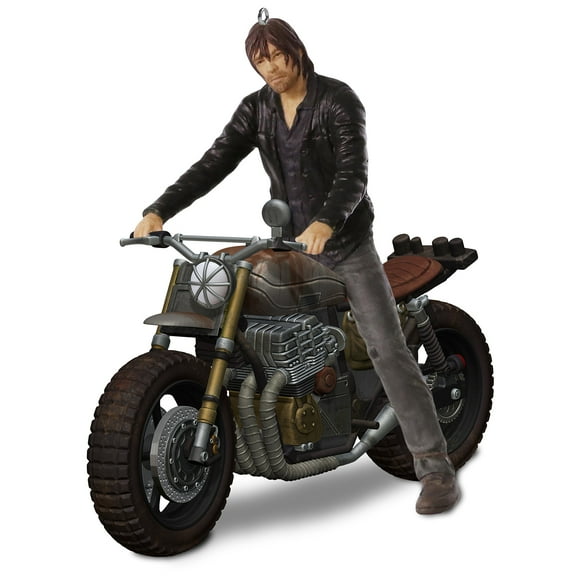 Hallmark Keepsake Christmas Ornament 2018 Year Dated, AMC The Walking Dead Daryl Rides