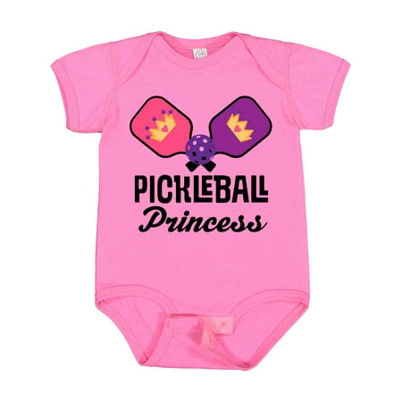 

Inktastic Pickleball Princess Gift Baby Girl Bodysuit