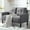 Light Gray, variant on BSHTI 51.2”Loveseat Couch,Linen Blend Upholstery,Back Cushions are Removable,Solid Wood and Iron Combination,6 Colors for Choosing,Standard Couch(Navy Blue)