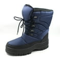 thumbnail image 4 of Men's Snow Boots- SKADOO Warm Winter Boots- Black/Navy/Gray Size 7-13- Stylish!!, 4 of 14