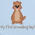 thumbnail image 2 of CafePress - My First Groundhog Day! Body Suit - Baby Light Bodysuit, Size Newborn - 24 Months, 2 of 4