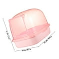 thumbnail image 4 of IFANLANDOR Chinchilla Sand Bath Container Plastic Pink Set for Indoor Use, 4 of 6