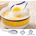 thumbnail image 1 of Cuchara de cerámica china, cucharas de sopa de porcelana china, cuchara de gachas, vajilla, cuchara para restaurante en casa, 1 of 2