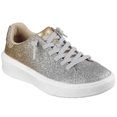 Skechers Women's Street COURT BREAK ENCHANTED GLITZ Casual Sneaker