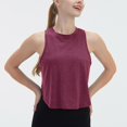thumbnail image 3 of ZZwxWA Workout Tops for Women Crop Tank Tops Sleeveless Cool Dry Loose Athletic Shirts for Running Yoga Gym Womens Vest, 3 of 6
