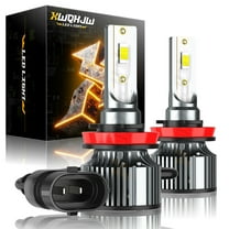 For Chevrolet TRAVERSE 2009-2016 2X H11 LED Headlight Bulbs Low Beam 6000K White XWQHJW