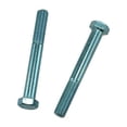 thumbnail image 1 of 14-28 X 5 Zinc Plated Grade 5 Fine Thread Hex Head Bolt (Quantity Of 1), 1 of 2