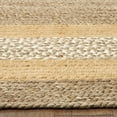 thumbnail image 3 of LR Resources CLASS81206GYN3656 3 ft. 6 in. x 5 ft. 6 in. Classic Jute Rectangle Area Rug, Gray & Natural, 3 of 5
