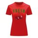 thumbnail image 3 of Playera Blusa De Cerezas Fresh Cherry Ropa Para Mujer Ropa Para Dama Color Rojo Talla Grande Marca Emil SaEs, 3 of 4