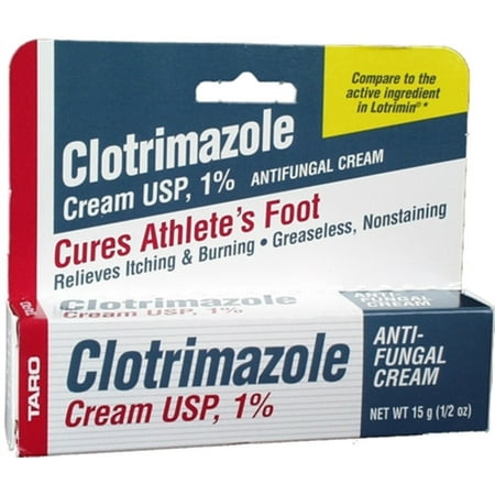 4 Pack - Taro Clotrimazole Cream 0.50 oz