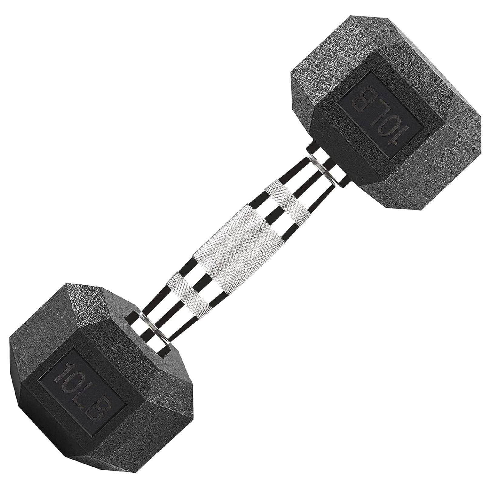 Hex Dumbbells 5,10,15,20,25,30,40 LB Exercise & Fitness Weights Dumbbell For Women & Men Free Weights Rubber Coated cast Iron Set