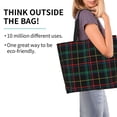 thumbnail image 2 of Kdxio Buffalo Plaid Dark Green Casual Tote Bags Women Big Capacity Shoulder Bag for Women Travel Shoulder Bags Handbags, 2 of 8