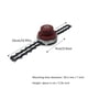 thumbnail image 4 of cortadora de césped universal cabezal de corte de jardín máquina hardware cortadora de césped cabezas de cadena equipo de jardinería herramienta de corte accesorios rojo Inevent TO001198-02, 4 of 7