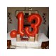 thumbnail image 4 of 40 inch Pink Number Balloons-Large Helium Foil Birthday Party Balloons (Number 0-9), 4 of 4