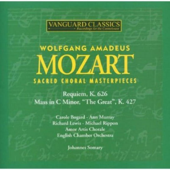 Johannes Somary - Choral Masterpieces - Music & Performance - CD