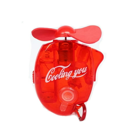 Beach Boys Fan - Tuscom Portable Handheld Water Misting Fan Outdoor Carabiner Mini Fan Hand Atomizer for Summer Beach, Travel, Camping, BBQ and More Outdoor Activities