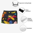 thumbnail image 6 of Kll Dinosaurs In Space Men'S Cotton Boxer Briefs Underwear-Xx-Large, 6 of 9