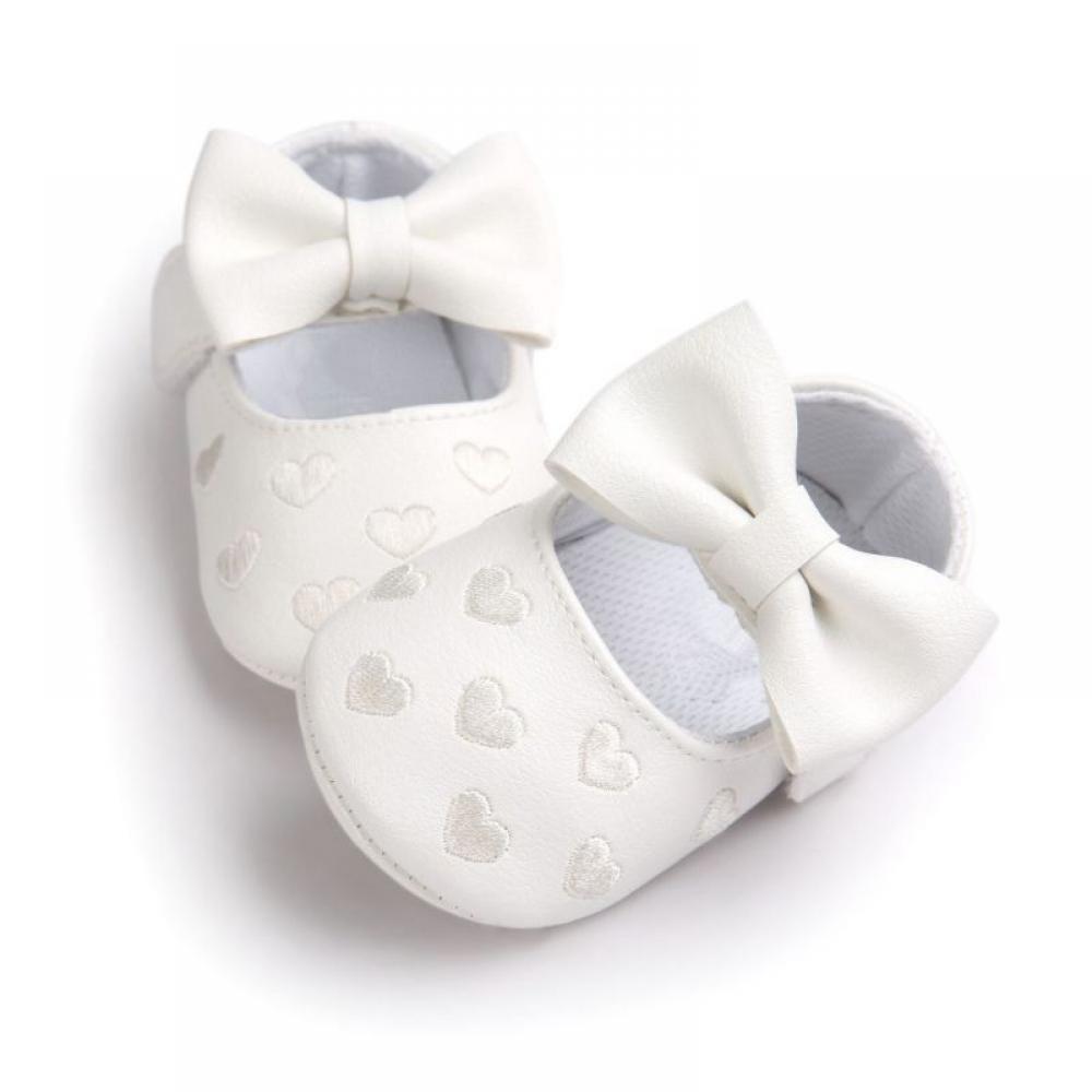 Baby Girl Shoes Soft Sole Flats Baby Walking Shoes Cute Non-slip Shoes for Toddler Girls - image 2 of 7