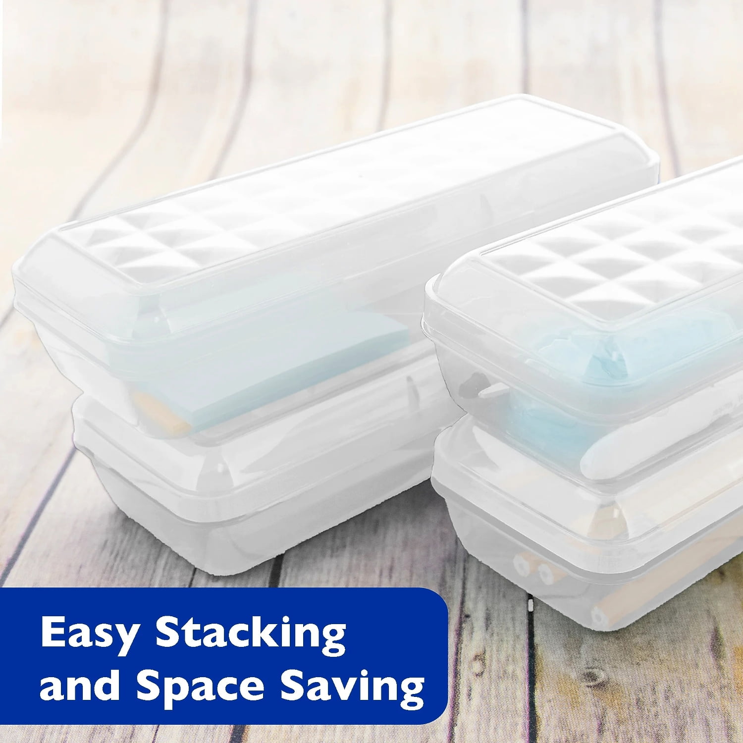 Bazic Plastic Latch Pencil Case Clear 12/Bundle (BAZ834-12)