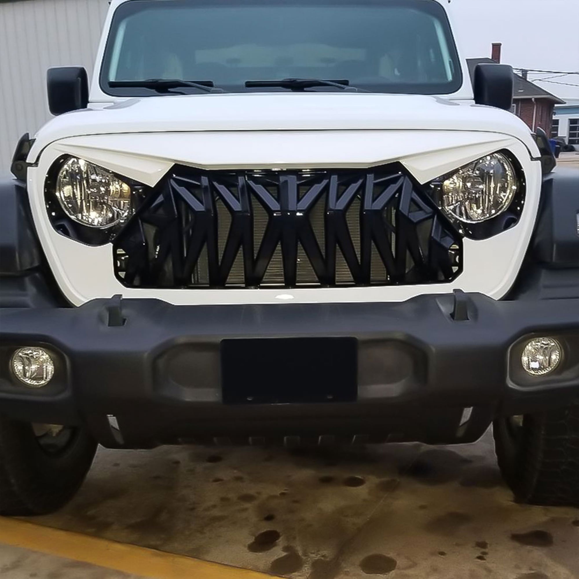 AMERICAN MODIFIED Shark Grille for 2018+ Wrangler JL & 2020+ Gladiator JT