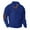 #015 Dark Blue, variant on Felirenzacia Men’s Quarter Button Ribbed Knit Corduroy Pullover, Long Sleeve Casual Sweater with Suede Elbow Patches, Soft Warm Fall Winter Top, Khaki,S