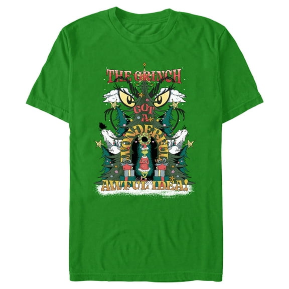 Men's Dr. Seuss The Grinch Got a Wonderful Awful Idea Graphic T-Shirt