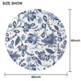 thumbnail image 2 of Round Tablecloth 60x60 Inch Round Spring Summer flower Table Cover for Dinner Party Picnic, 2 of 5