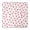 Red Strawberry Plants-2, variant on Red Strawberry Plants Fruit Light Pink Pattern Square Fitted Tablecloth with Elastic Edge,Square Table Cover,Washable Elastic Table Cover for Home Kitchen Party Decor 34"x34"