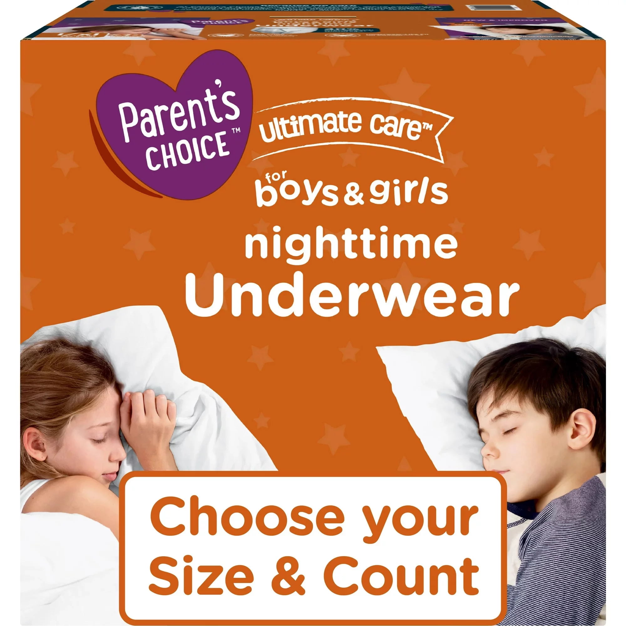 Parent's Choice Unisex Nighttime Bedwetting Underwear, Large-Extra Large,  38 Count (Select for More Options) 
