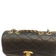 thumbnail image 6 of Pre-Owned CHANEL Chanel No. 24 Black Lambskin Coco Vintage Flap Mini Matelasse 18 Shoulder Bag,..., 6 of 9