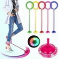 thumbnail image 1 of Kids Led Flashing Skip Ball Ring Ankle Jump Ropes Exercise Skipping Fun Toy Gift, 1 of 5