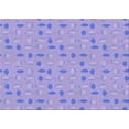 thumbnail image 1 of Ahgly Company Machine Washable Indoor Rectangle Transitional Purple Area Rugs, 3' x 5', 1 of 7