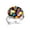 Multi 3, variant on Cute Soccer Balls Stainless Steel Rings for Women, Open Adjustable Ring Promise Ring Jewelry Gifts