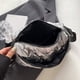 thumbnail image 3 of Bolso bandolera informal para mujer, bolso de costura de nailon para viaje de compras (plata), 3 of 9