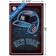 thumbnail image 3 of MLB New York Yankees - Neon Helmet 23 Wall Poster, 22.375" x 34", 3 of 4