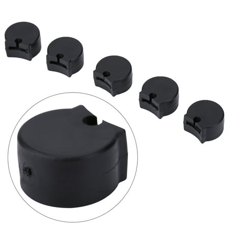 tbest 5 pcs comfortable practical rubber clarinet thumb rest cushion