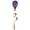 Fall leaves, variant on In the Breeze 1047 — Hummingbird Flowers 6 Panel Kinetic Hot Air Balloon Wind Spinner — Colorful Garden Wind Spinner