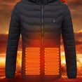 thumbnail image 4 of Chaqueta Térmica De 8 Zonas Chaqueta Con Capucha Eléctrica USB Chaqueta De Abrigo De Invierno ANGGREK Otros Deportes, 4 of 8